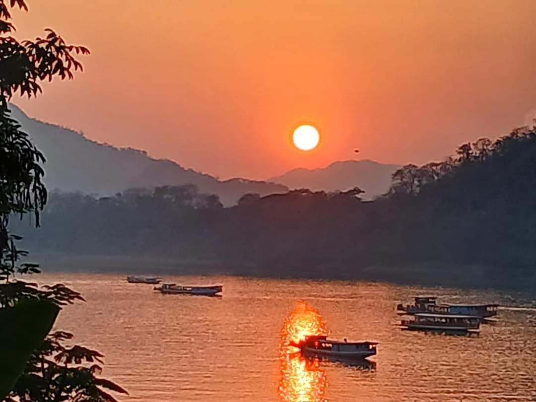 شقة Mekong Backpackers Muang Pakbèng المظهر الخارجي الصورة